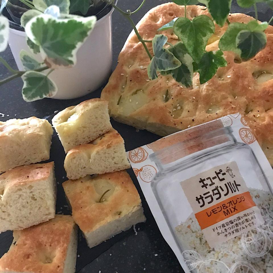 ぽにょ☆さんの料理 ポテトフォカッチャ♡